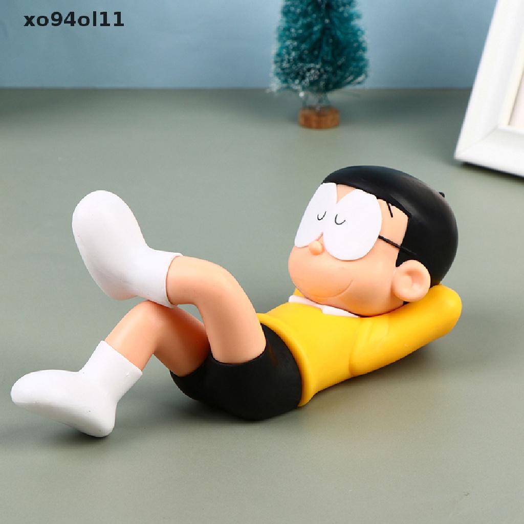 Xo 17 cm Doraemon Nobi Nobita Action Figure Anime Nobita PVC Model Mainan Dekorasi Kue OL