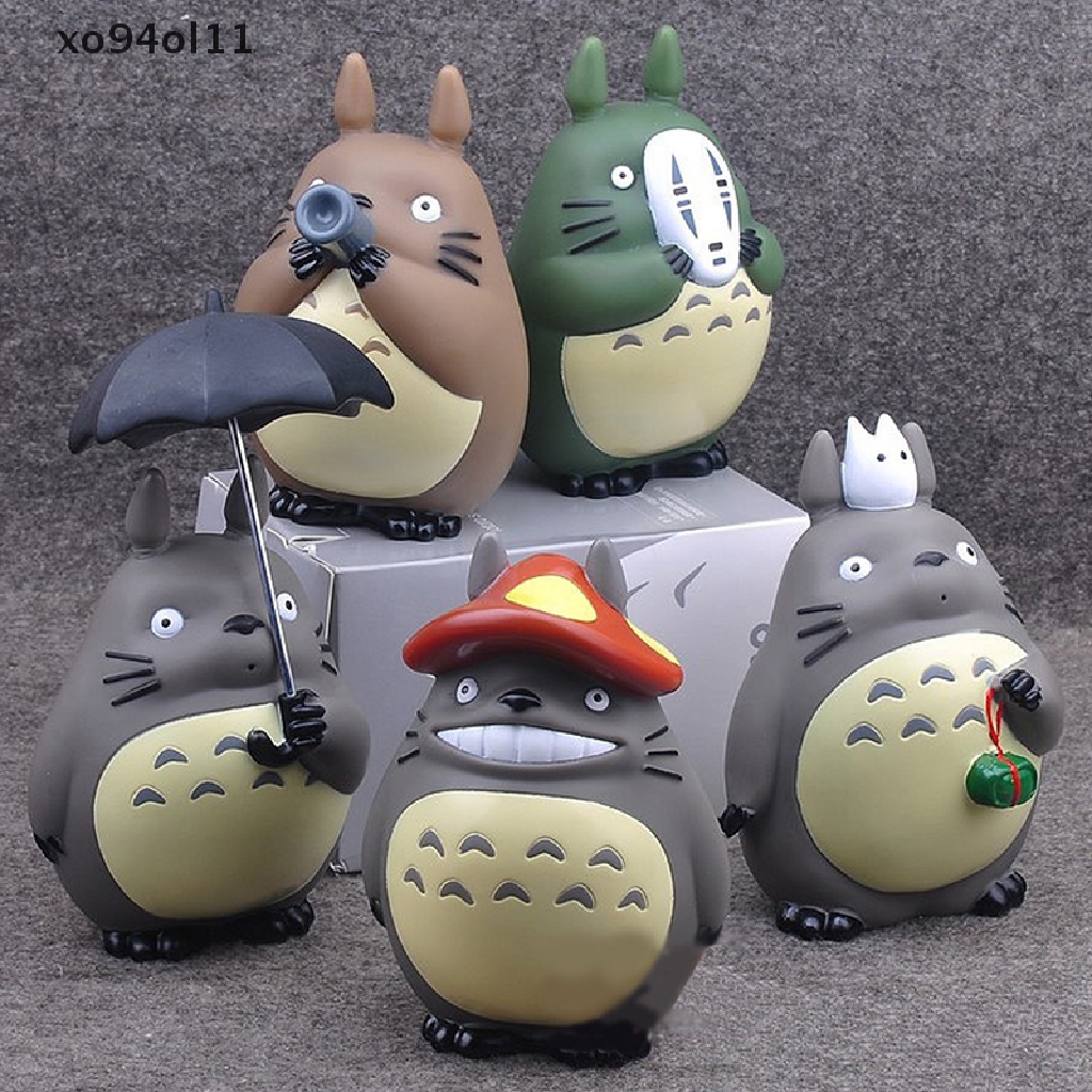 Xo Anime Cute Totoro ction Figure Model Auto Interior Rumah Hiasan Aksesoris Hadiah OL