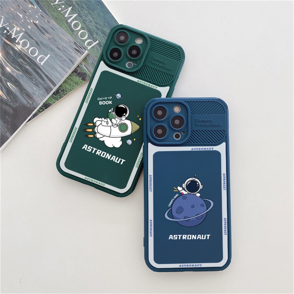 Casing Karbon Redmi 12C Note 11S 11 Pro Redmi 10 10C 9A 9C 10A Note 10 Note 10S Note 10 Pro 8 Pro Note 9s X3 Pro NFC Astronot Air-Ship Fiber Cross Grain Phone Case Cover