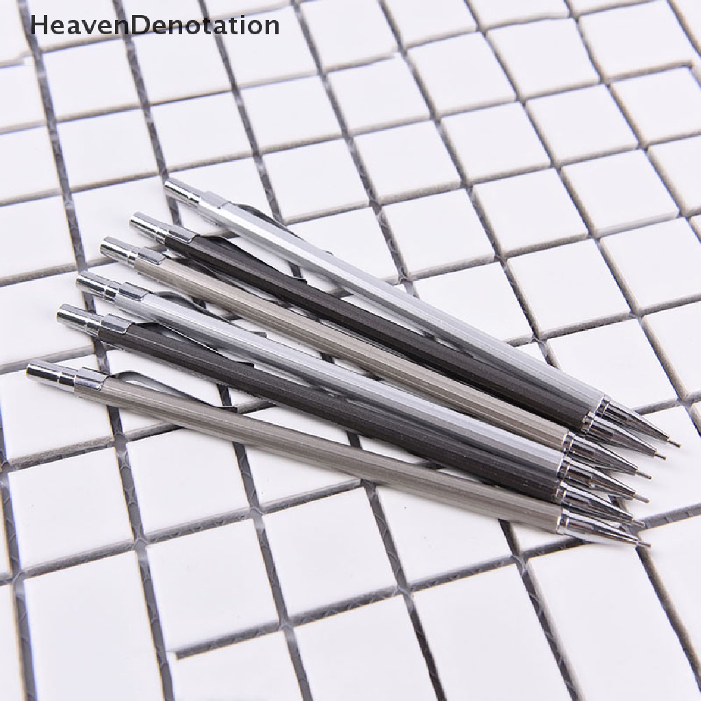 [HeavenDenotation] Pensil Otomatis Mekanik Metal 0.5/0.7mm Untuk Supplie Gambar Wrig Sekolah HDV