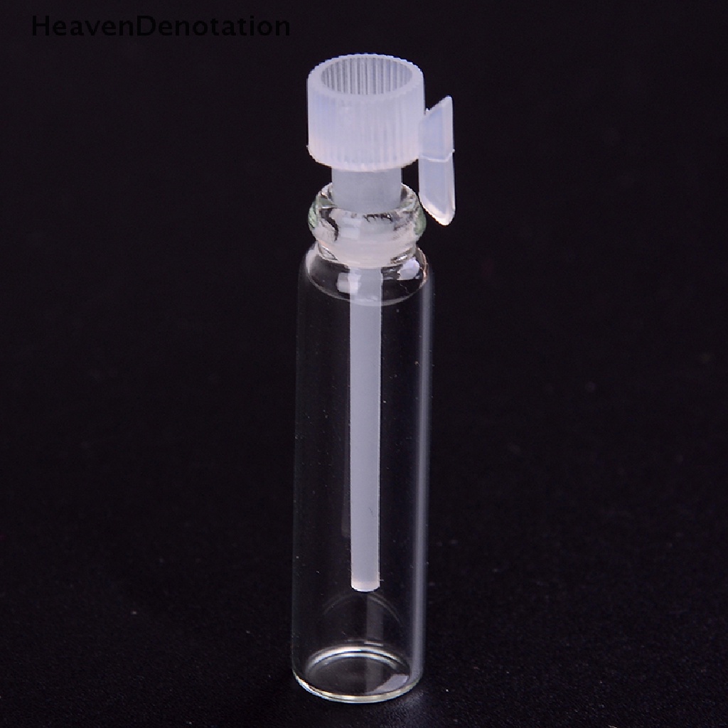 [HeavenDenotation] 10/50pcs mini 1ml Kaca vial Kosong Botol Laboratorium Minyak HDV