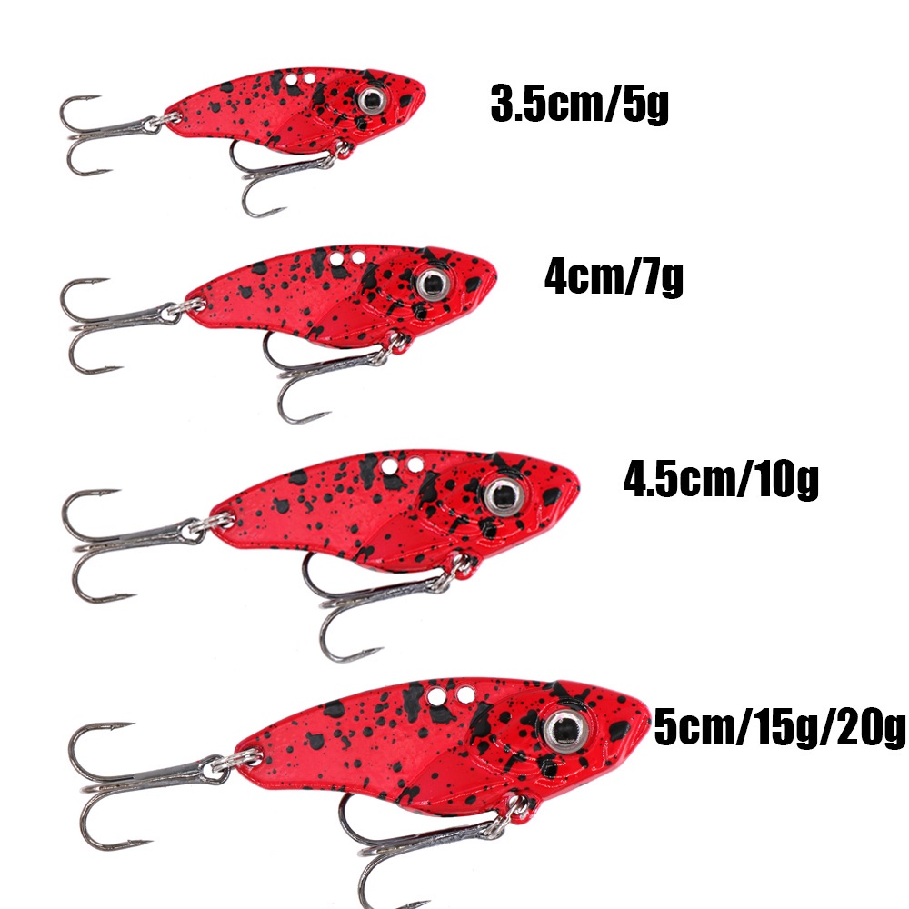 Umpan Sendok Pancing 5g/7g/10g/15/20g Metal Spinner Spoon Blade Untuk Bass VIB Crankbait Swimbait Untuk Bass Air Tawar Air Asin Long Casting Jigging Spoons