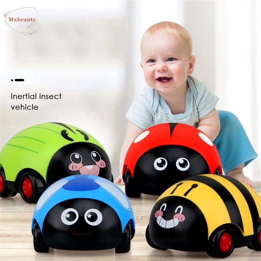 Mxbeauty Pull Back Animal Car Classic Hadiah Untuk Anak Laki-Laki Model Mobil Edukasi Set Kendaraan Mainan Kendaraan Mobil Mainan