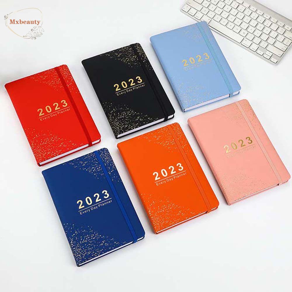 Mxbeauty 2023 Notebook Pria Wanita Student Weekly Planner Jadwal 365hari Organizer Kantor Sekolah A5 Notebook