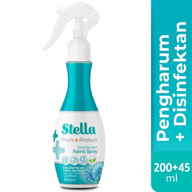 Stella Fresh + Protect Disinfectant Fabric Spray - 200ml + 45ml