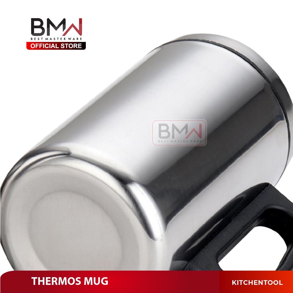 BMW Kitchen Ware - Cangkir Gelas Minum Thermos Air Panas Dingin Mug Teremos Travelling Bahan Stainless istanaonlineku