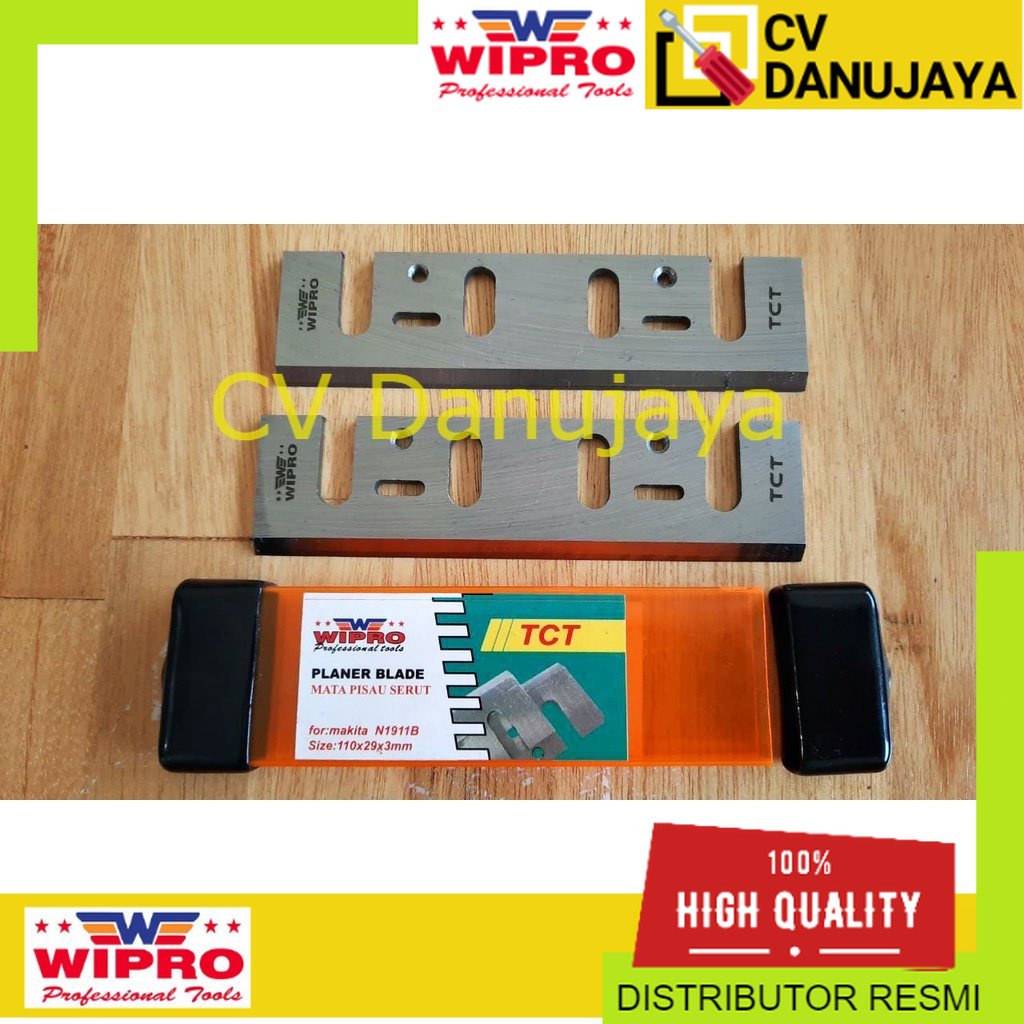 mata planer 110mm WIPRO / TCT Planer Blade serut ketam pasah N1911B / mata pisau planer ketam serut 
