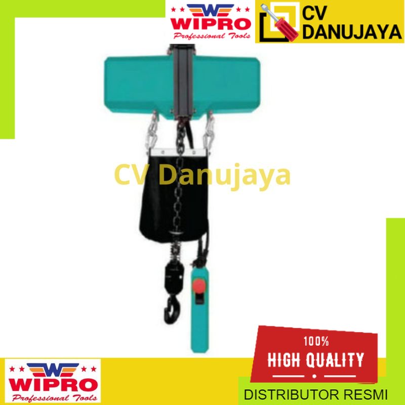 Katrol Catrol Elektrik Electric Listrik Chain Hoist Rantai 10 Meter Wipro KER5010