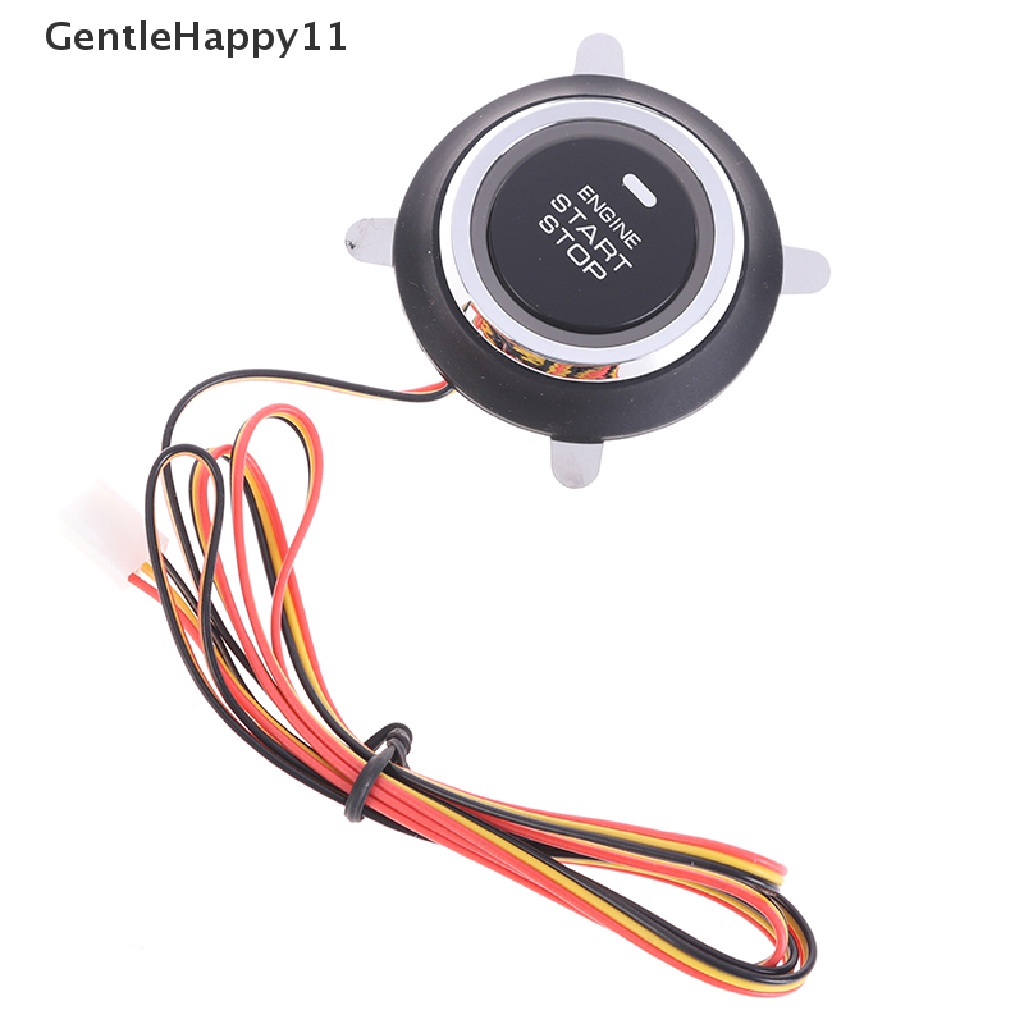 Gentlehappy 12V Auto Replacement Mesin Mobil Start Stop Push Button Ignition Starter Switch id