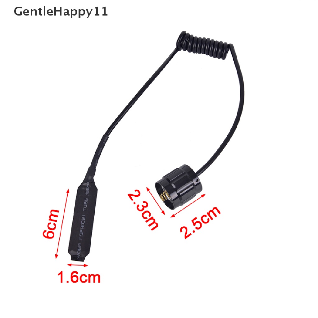 Gentlehappy Saklar Tekanan Jarak Jauh Untuk 501B Weapon Light Switch Saklar Senter id