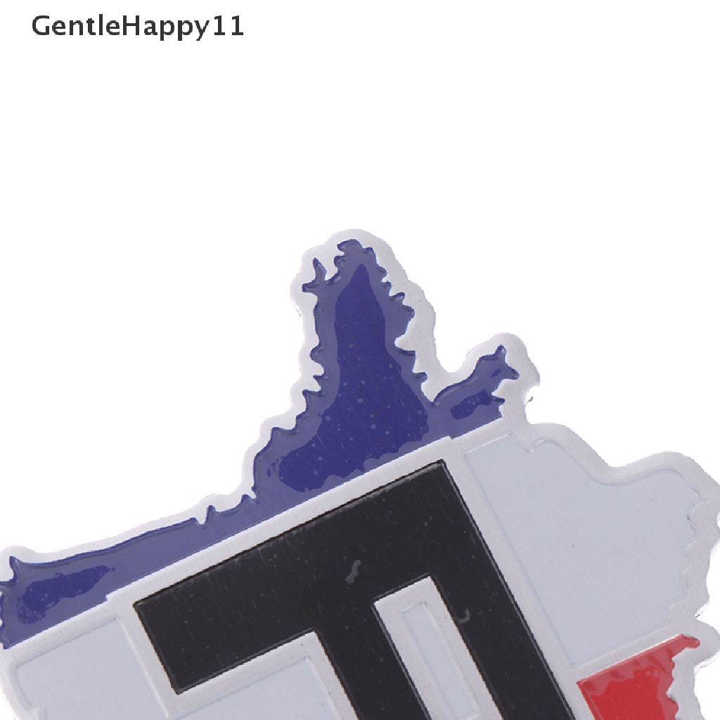 Gentlehappy 1Pc Bendera Prancis o emblem alloy badge Mobil Motor decor ers id