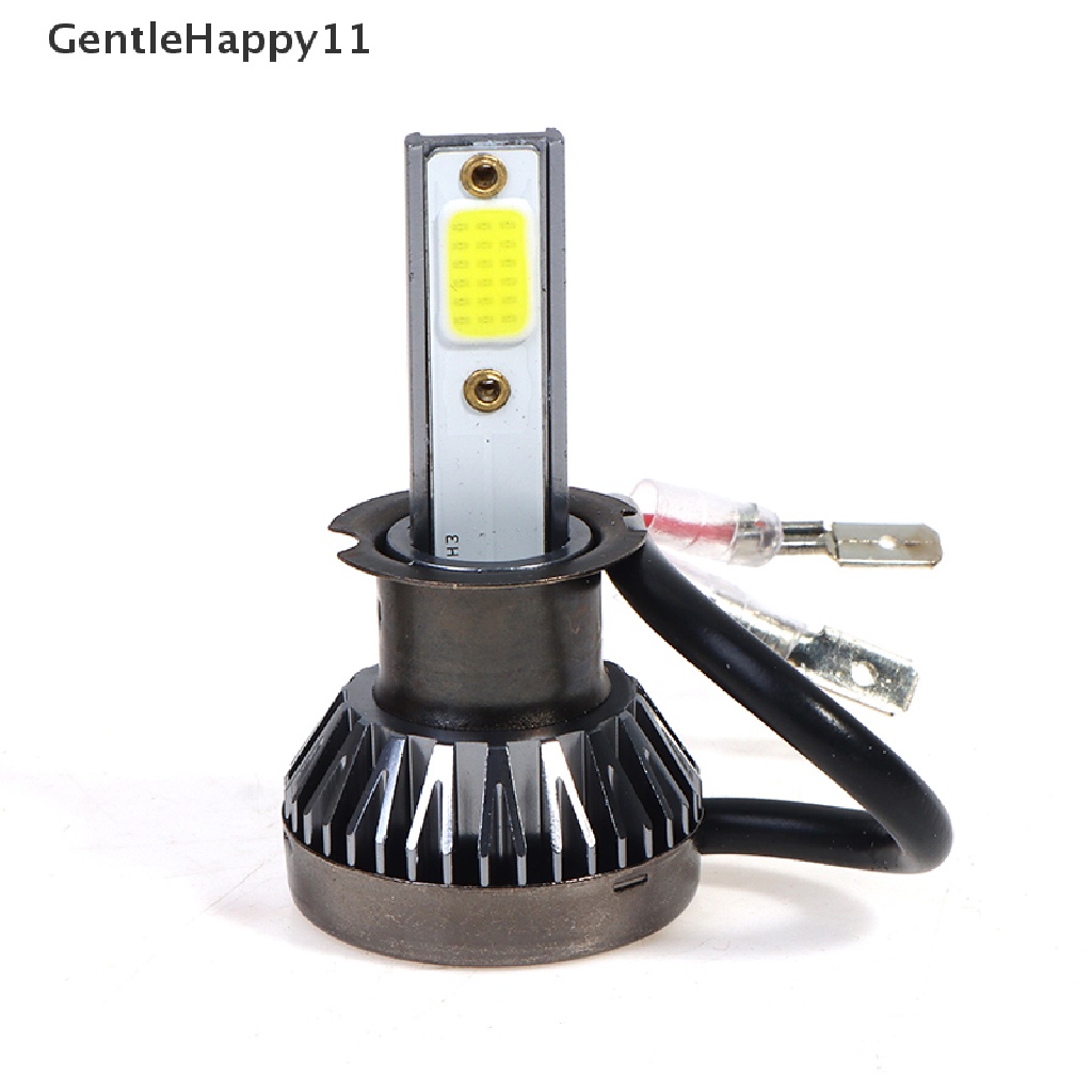 Gentlehappy 1pasang H1 H3 H4 H7 H11 Kit Konversi Lampu LED Mini 16000LM 6000K id