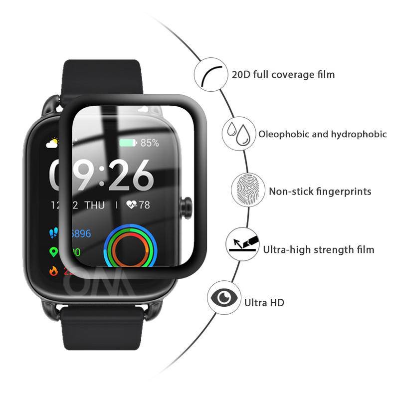 5d Pelindung Layar Untuk Haylou LS02 LS05 LS05S LS10 SL11 LS13 Smart Watch Soft Protection Film Untuk Haylou RT GST RT2 RS4 Plus Lite (Bukan Kaca)