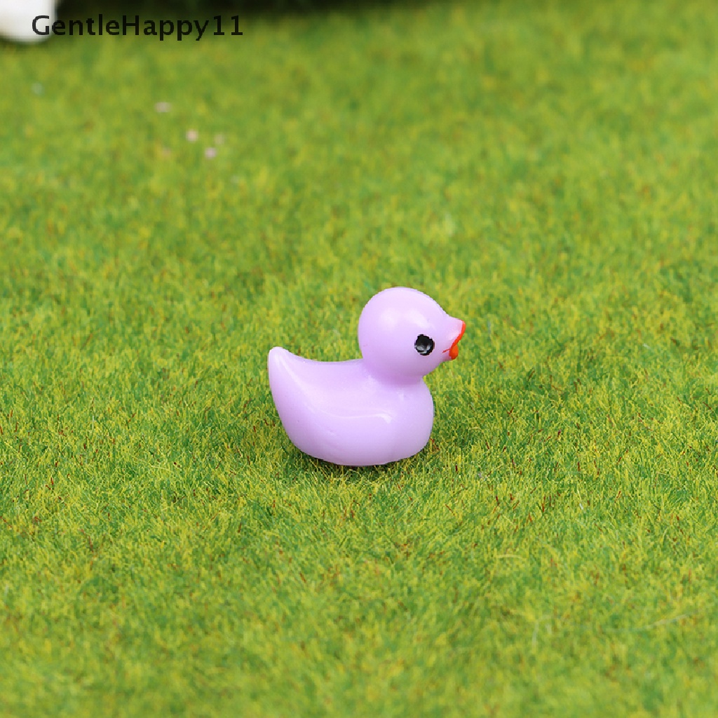 Gentlehappy 3pcs Simulasi Hewan Bebek Kecil Mikro Lanskap Ornamen Aksesoris Perhiasan id