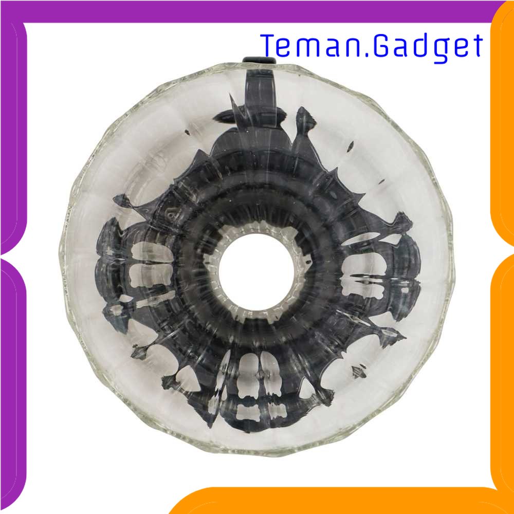 TG - DPR DUOLVQI Wadah Filter Kopi Kaca V60 Reusable Glass Coffee Dripper - SD-8106