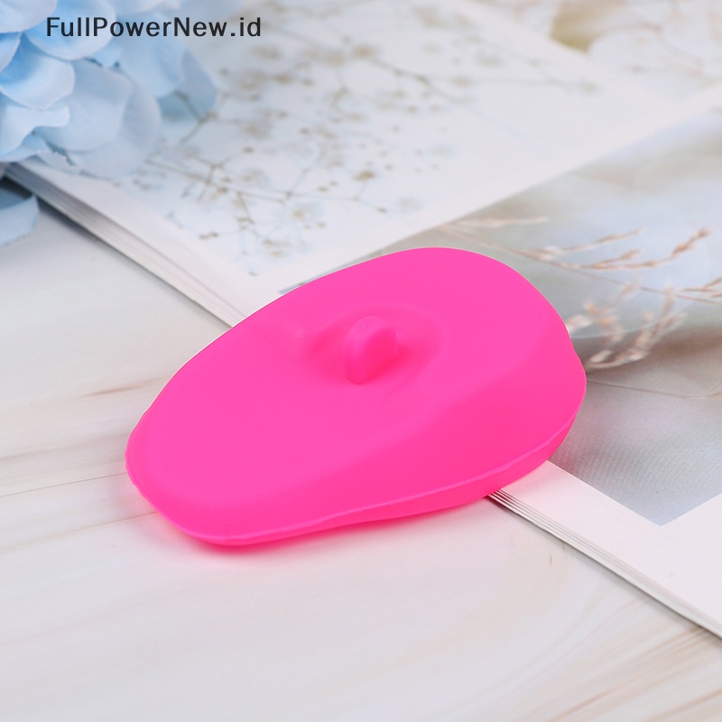 Power 2Pcs Reusable silicone ear cover Rambut salon Pewarna Warna Perisai Pelindung Penutup Telinga ID