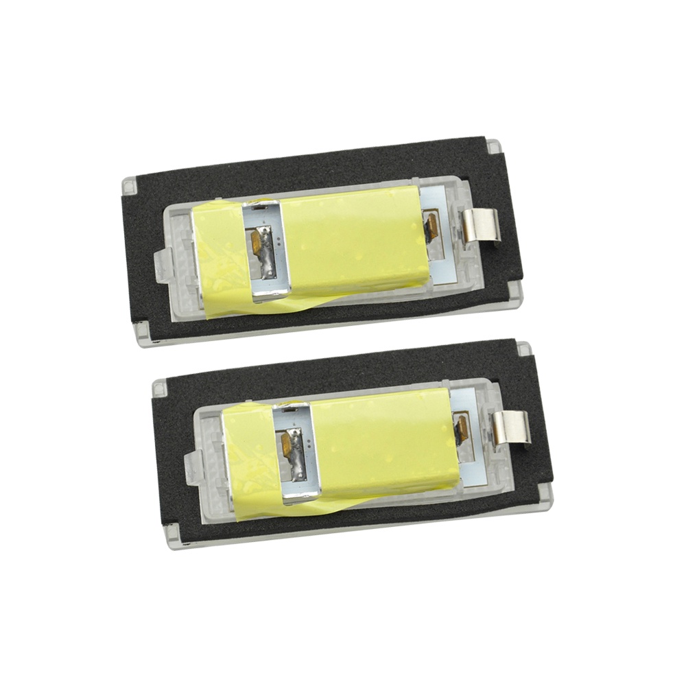 2pcs Lampu Plat Nomor LED Putih Kecerahan Tinggi Untuk Mini Cooper R50 2002-2006 Convertible R52 2004-2008 R53 2001-2006