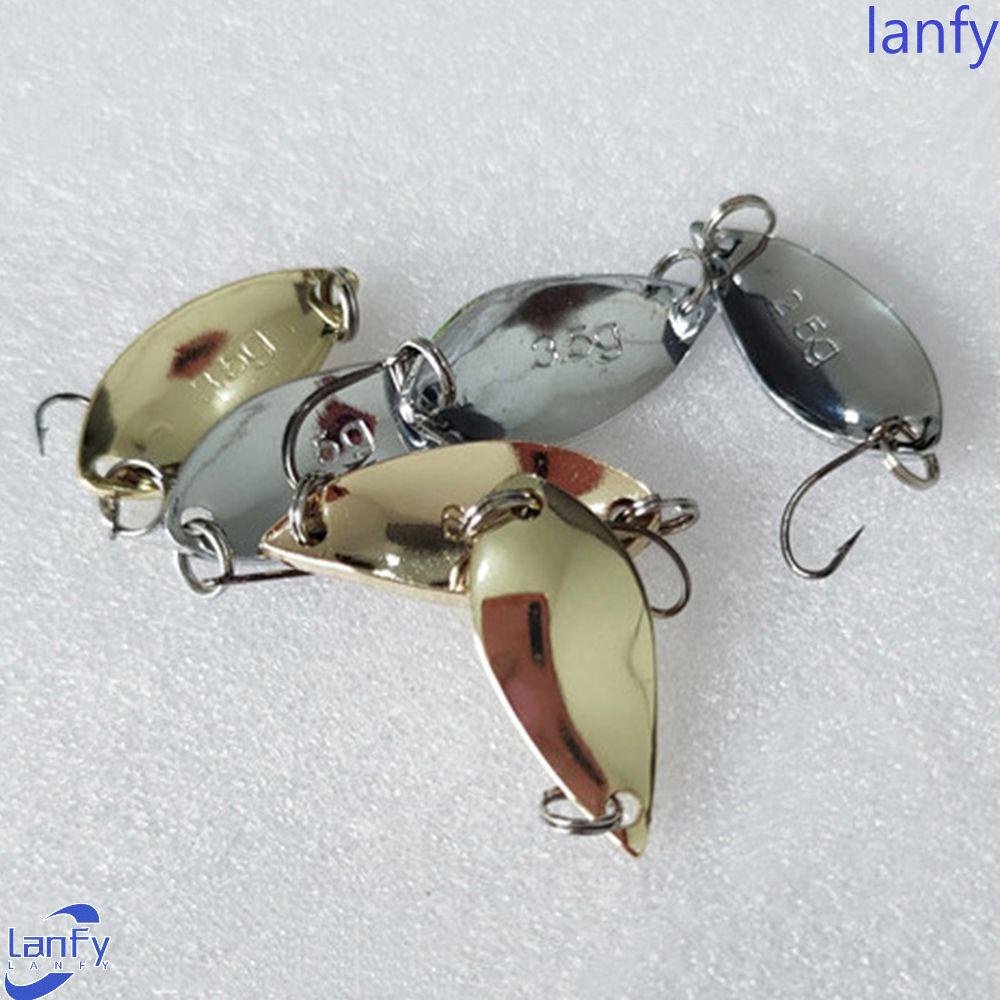 Lanfy Fishing Lure Alat Pancing Aksesoris Memancing 2.5g/3.5g/5g Buatan Sequin Spinner Umpan Paillette Umpan Keras Sequin