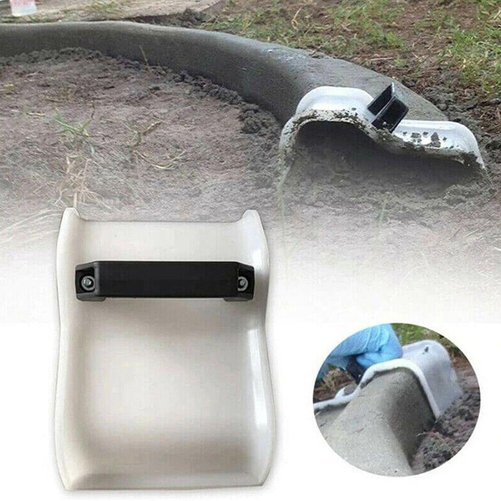 POPULAR Populer Pinggiran Semen DIY Cetakan Lantai Taman Serbaguna Masonry Trowel Concrete Cement Spatula Margin Garden Yard Floor Tools