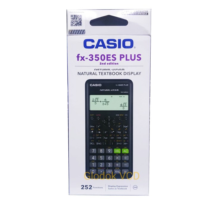 

Casio Kalkulator / Calculator Scientific FX-350ES PLUS