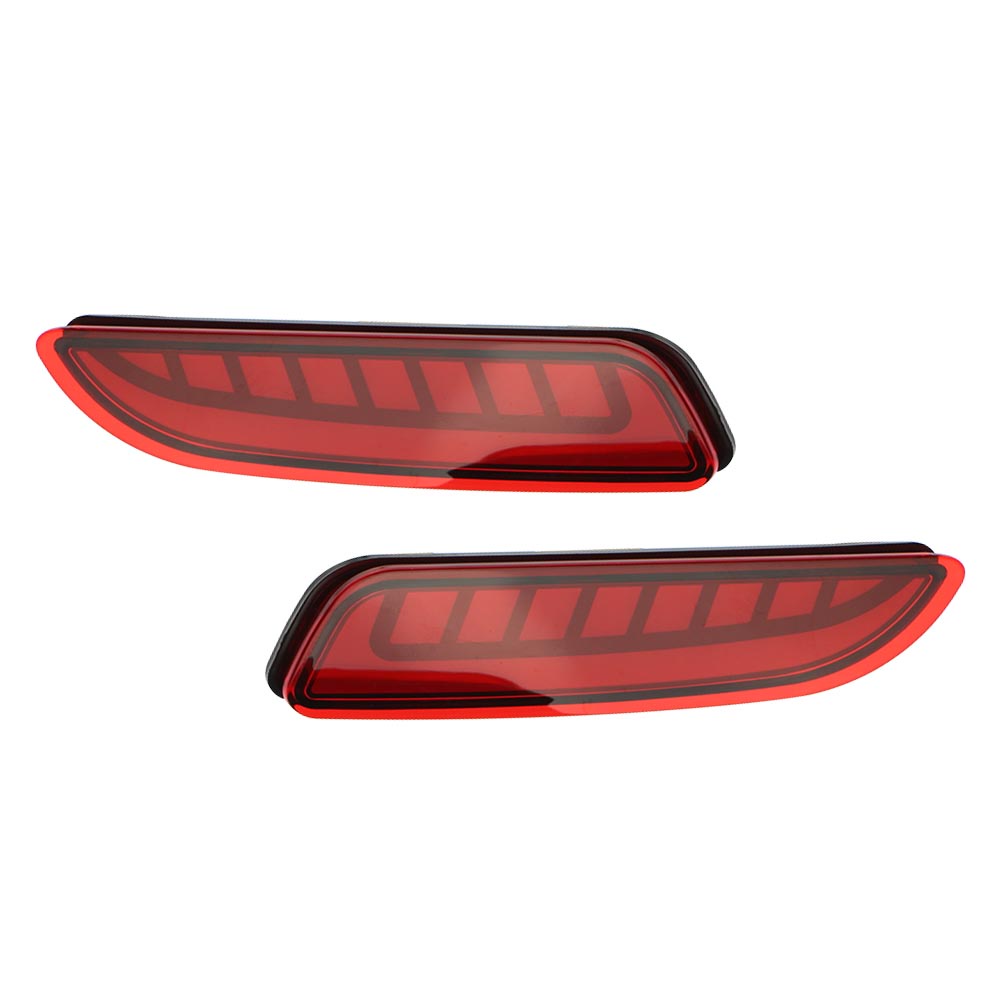 2pcs LED Reflektor Lampu Bumper Belakang Mobil Untuk Toyota Corolla Cross XG10 2021 2022 2023 3-in-1 Fungsi Lampu Sinyal