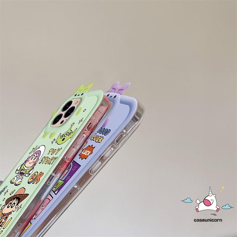 Casing Untuk Redmi A1 9 10 10A 10C 9T A1+9C 9A Redmi Note9 8 10s 11s 11 Pro+10 Pro POCO M3 X3 Pro NFC Mi 11 Lite Simpul 3D Lucu Lensa Monster Kecil Kartun Toy Story Sarung Soft Case