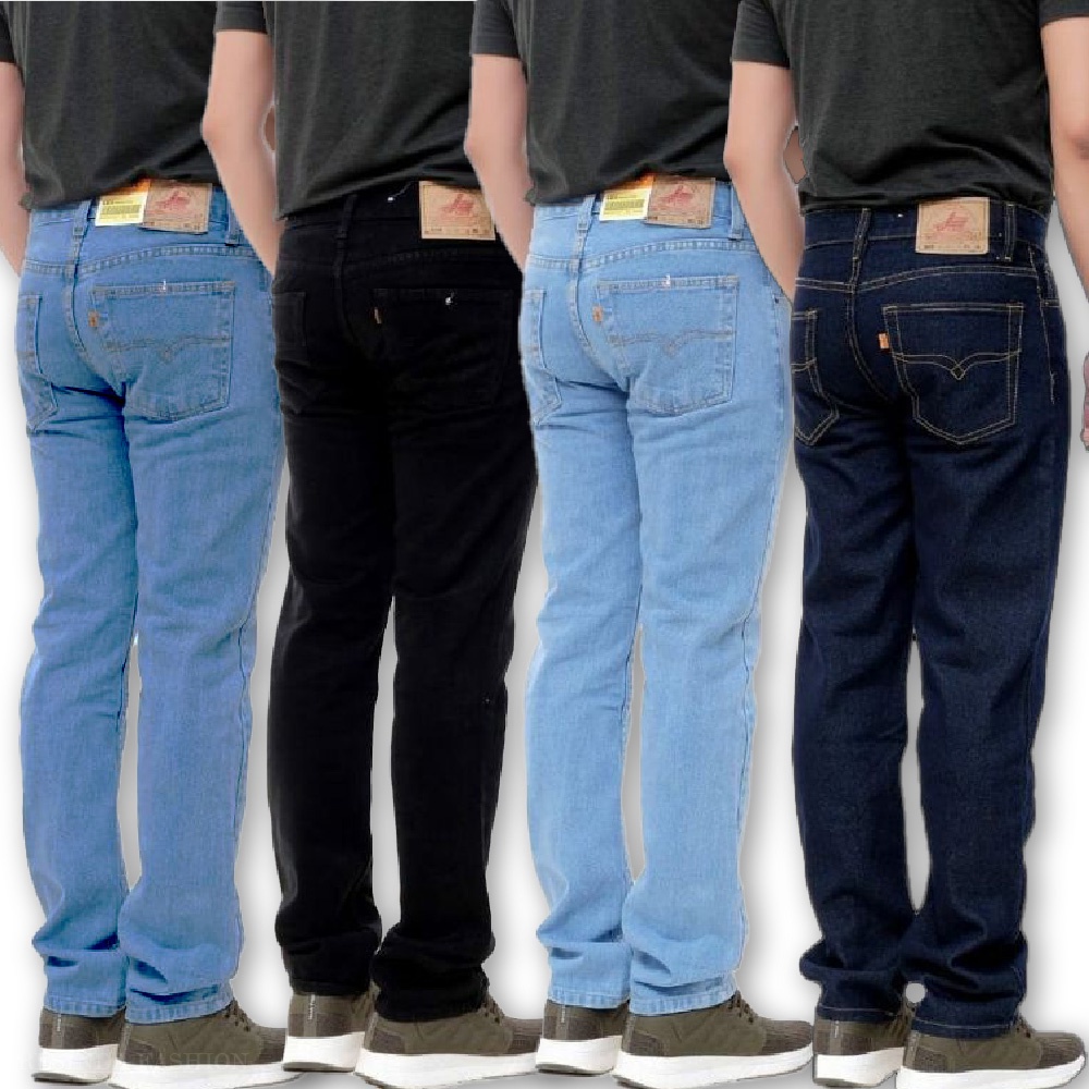 Celana Jeans Pria Panjang Skinny Slim Fit - Resinda Fashion