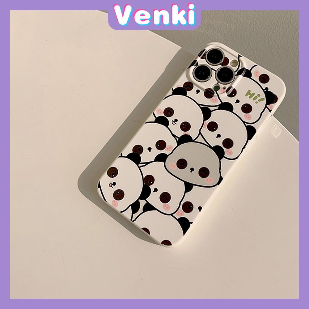 VENKI - For iPhone 11 iPhone Case White Glossy TPU Soft Shell Shockproof Phase Cover Protection Cute Red Panda Compatible with iPhone 14 13 Pro max 12 Pro Max xr xs max 7Plus 8Plus