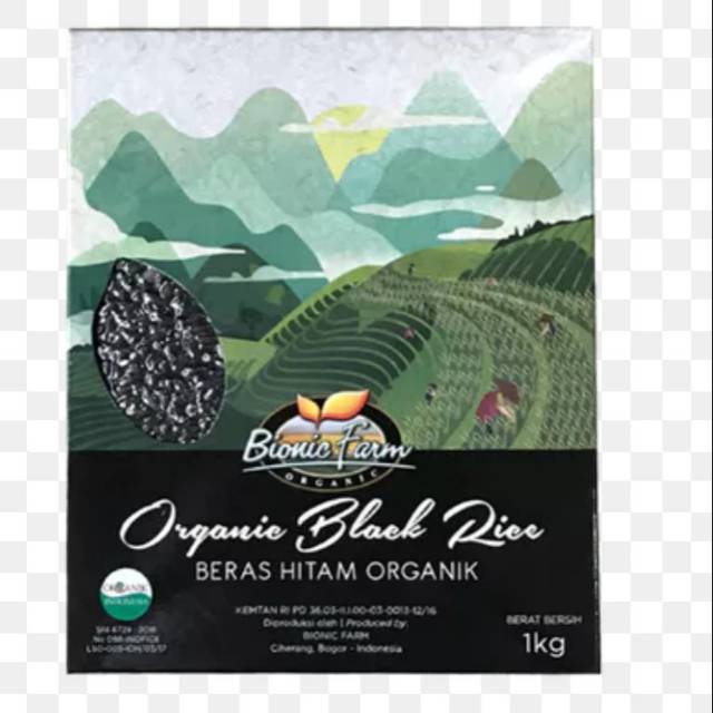 

Bionic Farm Organic Black Rice (Beras hitam Organic) 1kg (CitraFood)