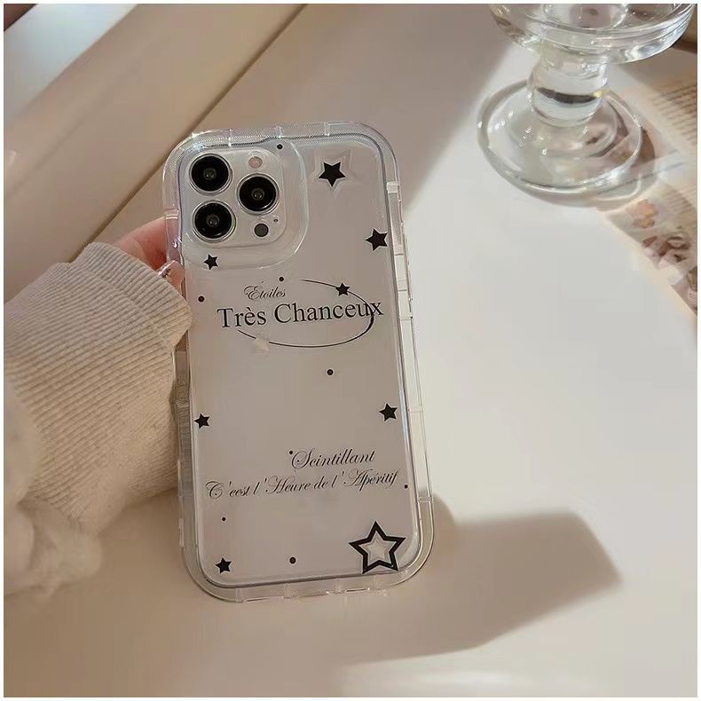 Cocok Untuk Iphone14 Pro Max iPhone Phone Case Airbag Protection Phone Case Kamera Tahan Guncangan Kompatibel Dengan Iphone13 13prm iPhone 11 7Plus 8Plus Xr XS 12 Pro Max 12mini 13mini Phone Case