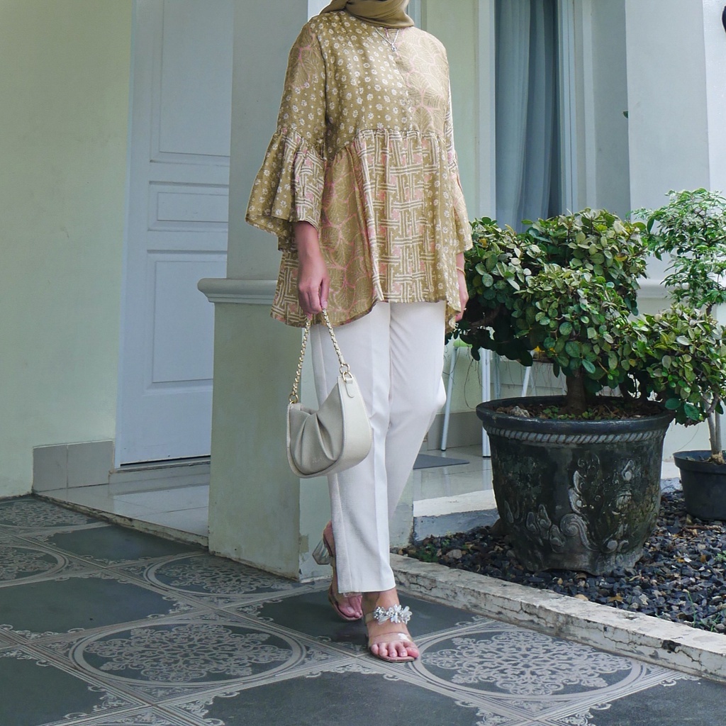 ADARA Blouse Batik Modern Viscose (HANYA ATASAN)