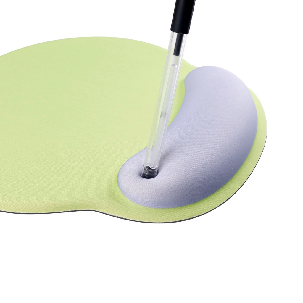 [28Warna] Mousepad Kantor Dengan Gel Pendukung Pergelangan Tangan Ergonomis Gaming Desktop Mouse Pad Wrist Rest