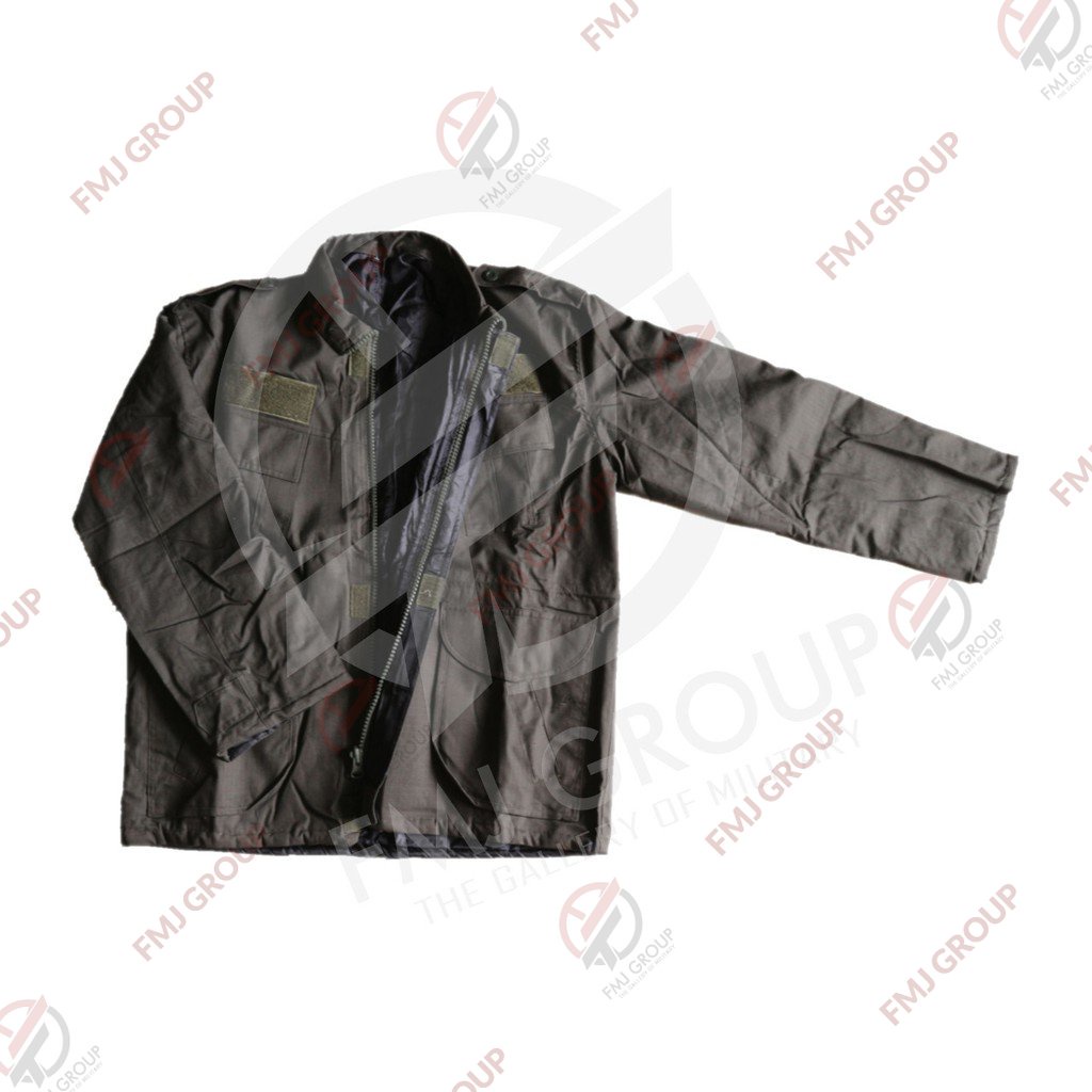 Jaket Tactical Outdoor / Jaket Amry / Jaket Militer / Jaket Lapangan Ripstop Hijau Olive