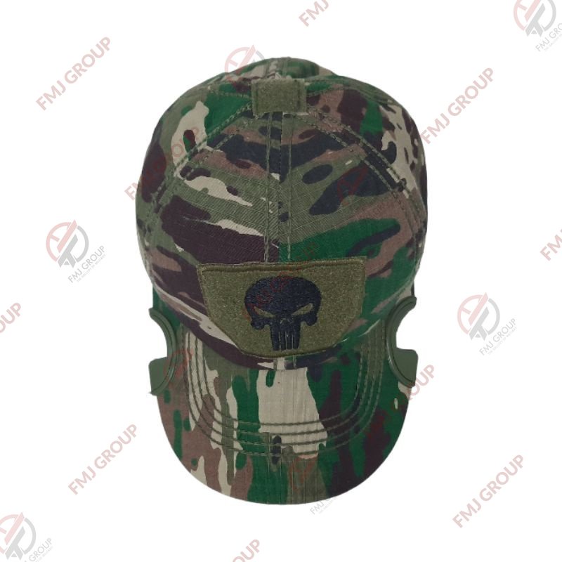 Topi Coak Loreng Kasad TNI NKRI Terbaru Tactical Punisher Premium  Topi Coak Punisher Baseball Cap Sepeda