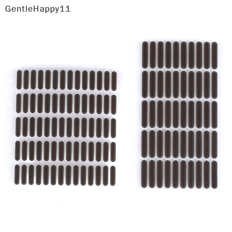 Gentlehappy 50/70pcs Universal Phone Speaker Lubang Suara Net Anti Debu Bukti Mesh Stiker id