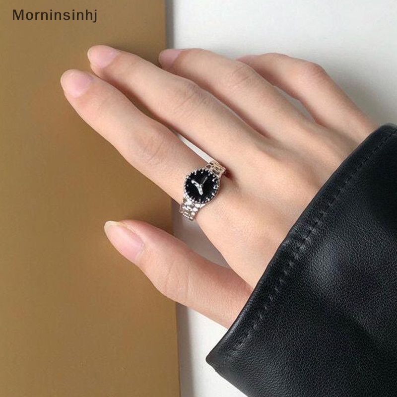 Mornin Jam Tangan Sederhana Desain Gaya Kepribadian Gadis Trendi Klasik Punk Cincin Fashion Korea Menawan Perhiasan Kreatif Untuk Wanita Hadiah id