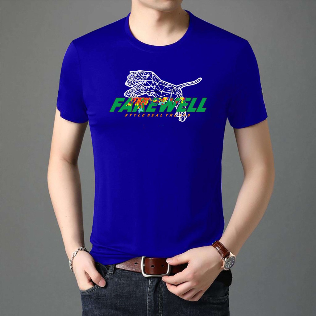 Bisa Bayar Di tempat/ BS//TERLARIS//BAJU KAOS FAREWEEL TANGAN PENDEK PRIA DAN WANITA//GOOD QUALITY