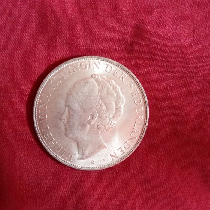 ( REPLIKA ) koin kuno wilhelmina koningin der Nederlanden 2 1/2 Gulden Best Seller