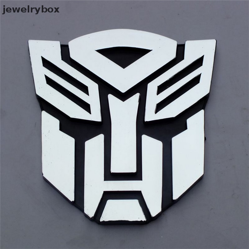 [jewelrybox] 3d Logo Pelindung Autobot Transformers Emblem Badge Graphics Decal Stiker Mobil Butik