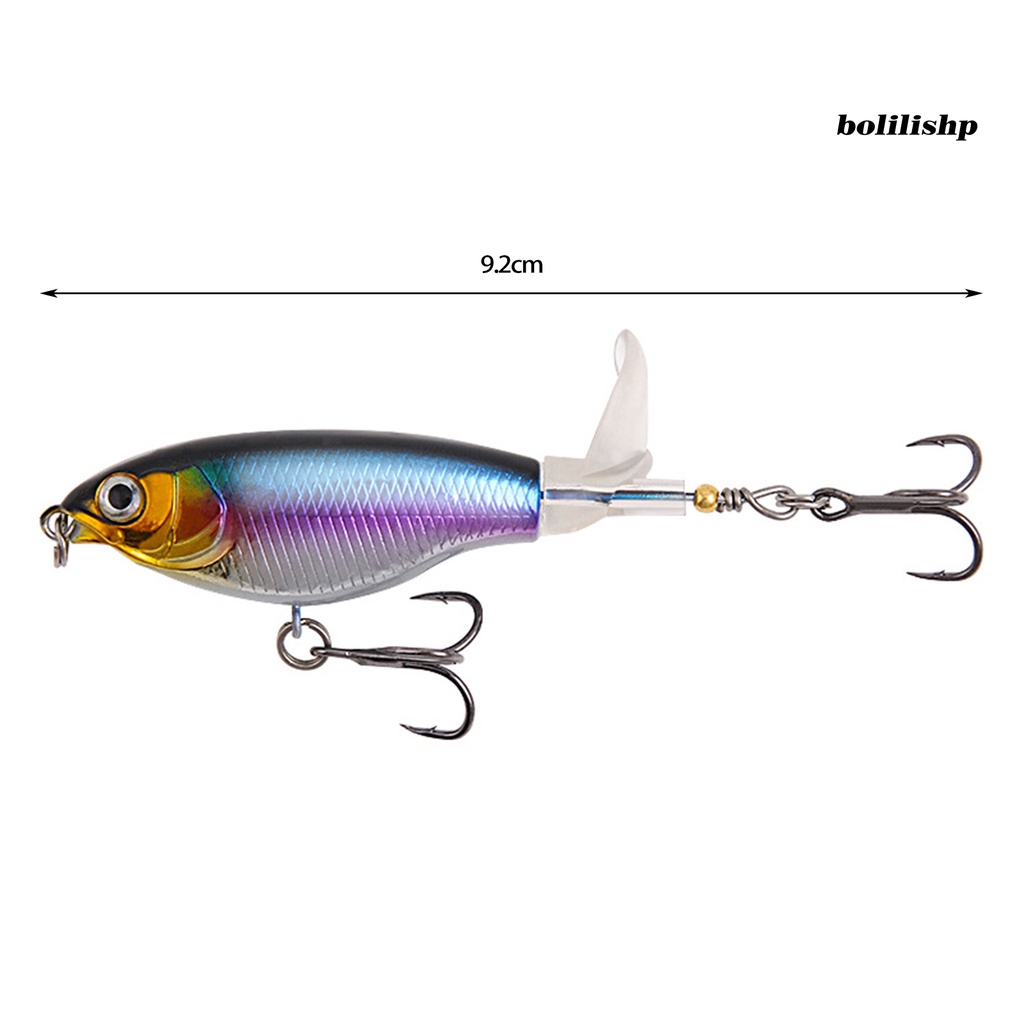 Bo-9.2cm/6g Umpan Pancing 3D Mata Reflektif Kulit Manusia Hidup Karet Lembut Dayung Berduri Kait Simulasi Bass Trout Lure Umpan Untuk Air Tawar Air Asin