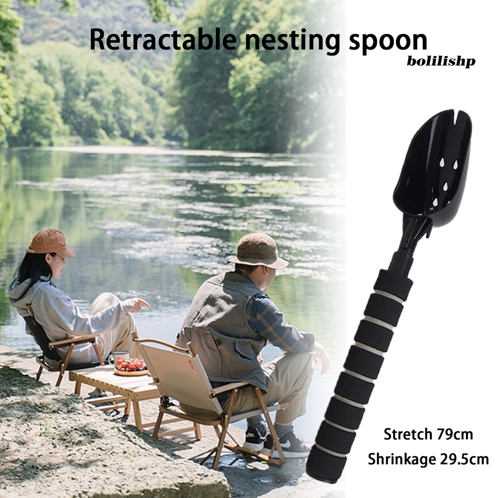 Bo-bait Sendok Lempar Melar Non-Stick Anti-slip Angling Paduan Aluminium Ditarik Mini Lure Spoon Outdoor Memancing