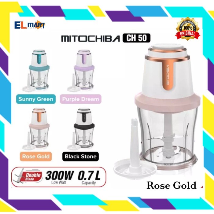 Mitochiba Food Chopper 0,7L 0,7 Liter CH50 CH 50 Penggiling Daging