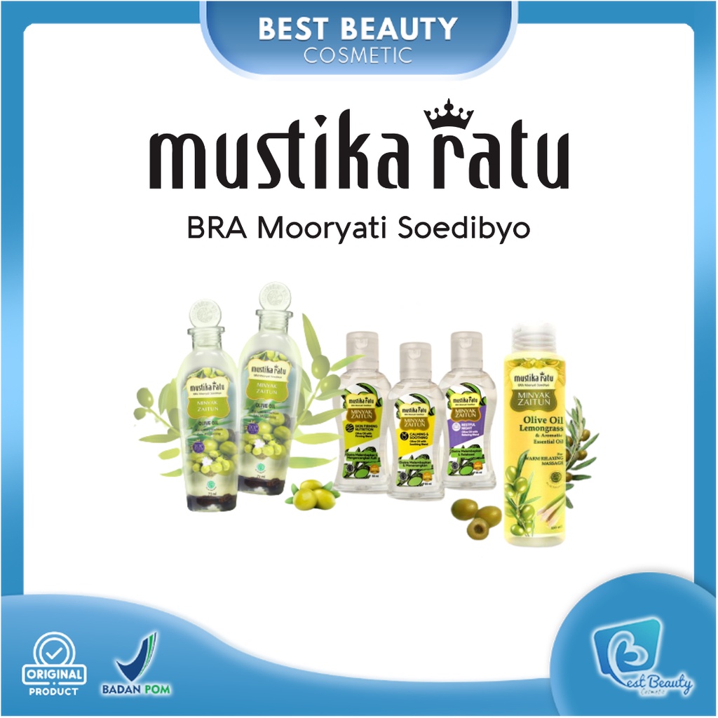 ★ BB ★ Mustika Ratu Mustika Ratu Minyak Zaitun 175ml &amp; Mini Series | Minyak Zaitun | Skin Firming | Calming &amp; Shooting | Restful Night | Lemongrass &amp; Essential Oil