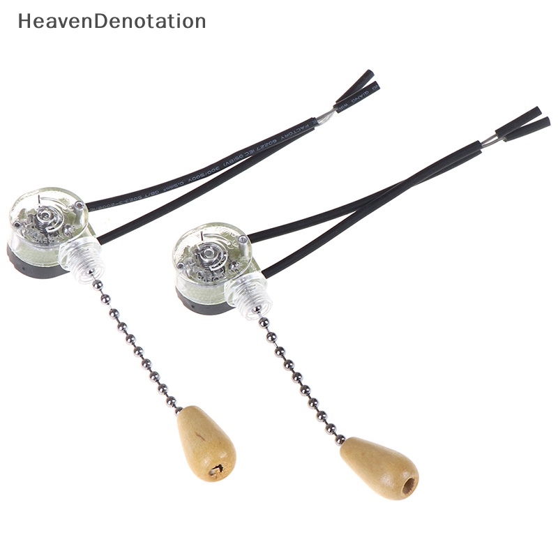 [HeavenDenotation] 4pcs Saklar Tarik Lampu Dinding Rumah Lampu Kipas Plafon Saklar Rantai Tarik Universal  Hdv