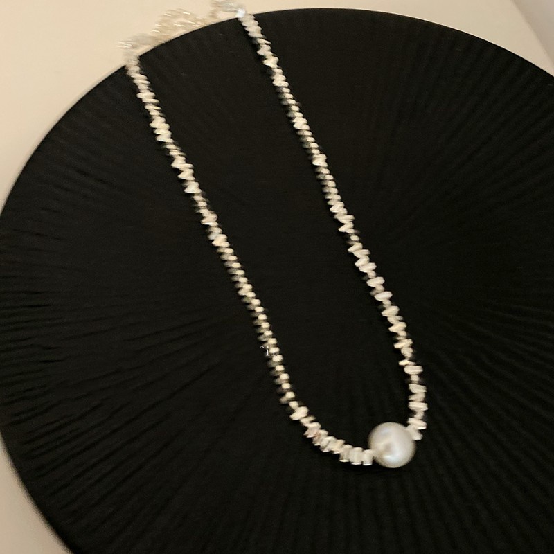 Kalung Mutiara Manik Perak Liontin Kalung Gelang Untuk Wanita Fashion Perhiasan Aksesoris