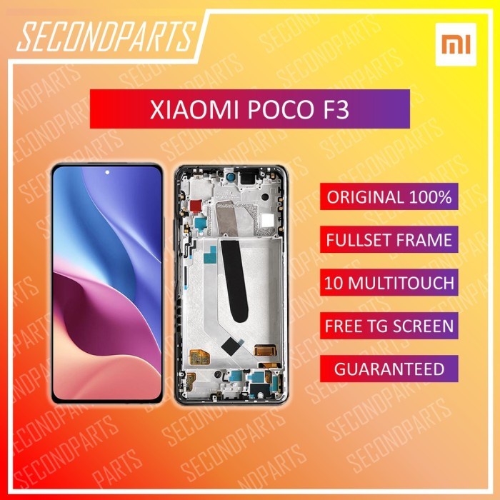 LCD FULLSET FRAME XIAOMI POCOPHONE POCO F3 ORIGINAL COPOTAN