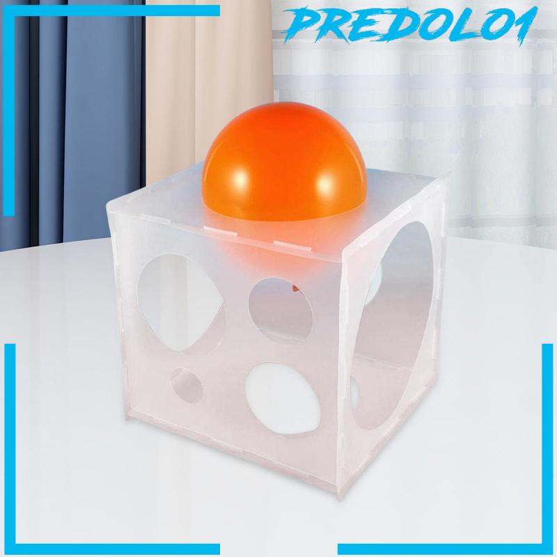 [Predolo1] 2-10 inch Balloon Sizer Box Kotak Ukur Ukuran Balon Untuk Kolom Balon