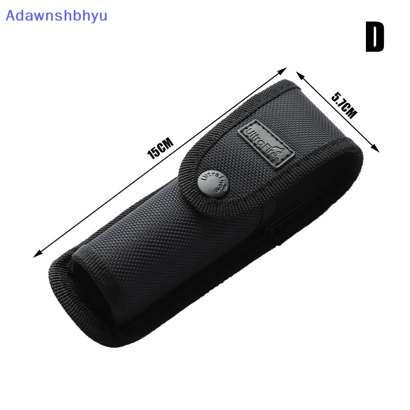 Kantong Sarung Senter Tactical Adhyu Dengan Klip Sabuk Outdoor Tool Holder Pouch ID