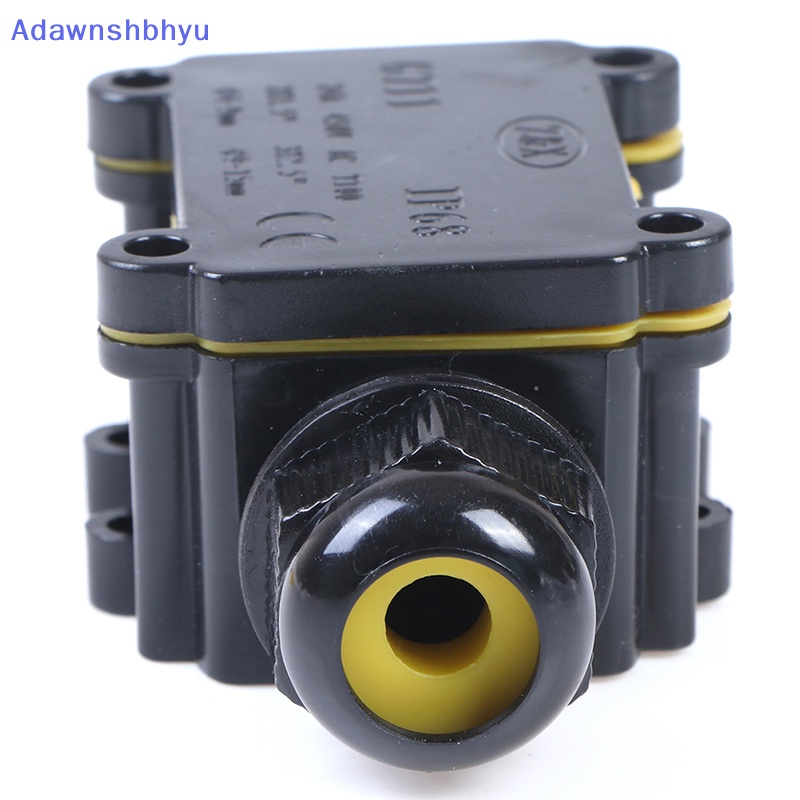 Adhyu Junction Box Listrik Waterproof 2arah Untuk Kabel Lighg Outdoor IP68 ID