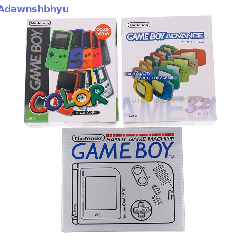 Adhyu 1PC Untuk GBA/GBC/GBA SP/GB DMG Konsol Game New Packing Box Karton Untuk Gameboy ID